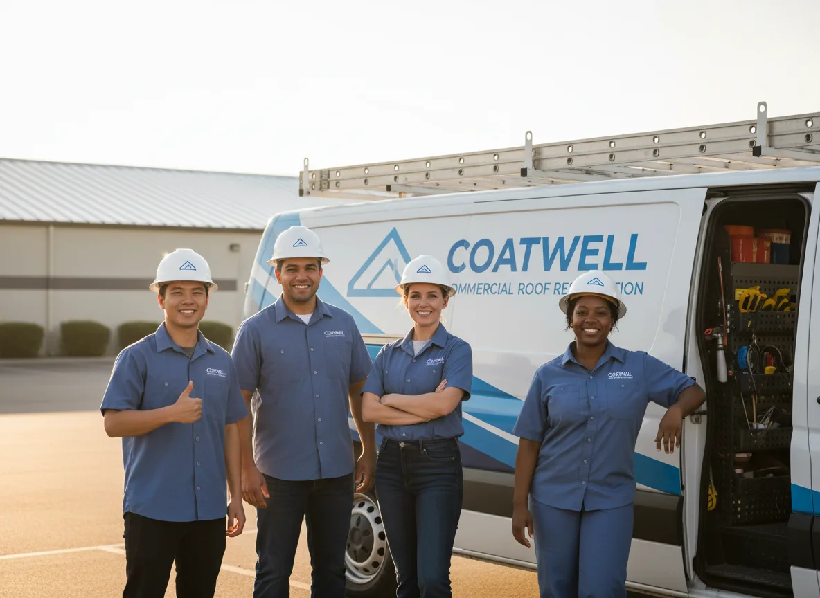 Commercial roof coating company in Churdan, IA